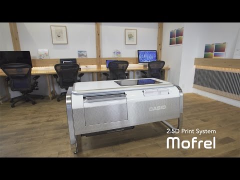 CASIO 2.5D Printing Technology Mofrel