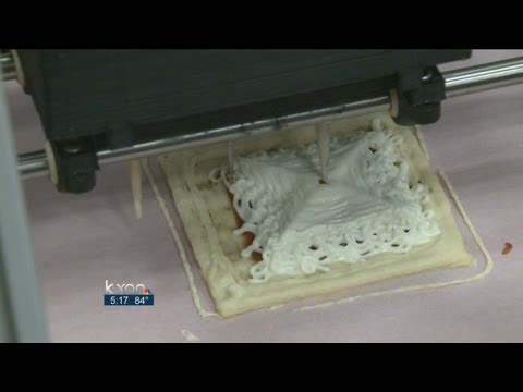 3-D food printing emerges at SXSW Eco