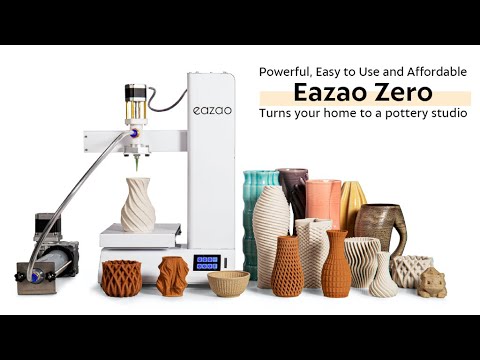 Eazao Zero – Next Generation Ceramic 3D Printing at Home