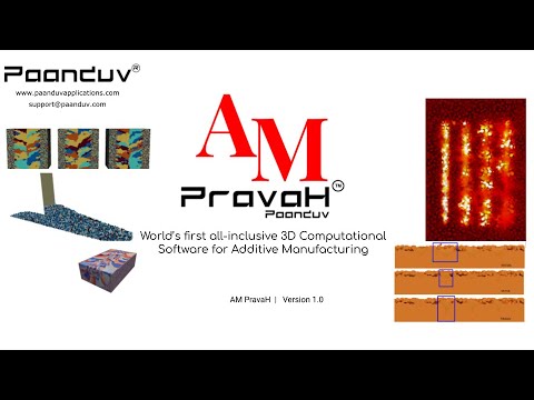 AM PravaH: World&#039;s first all-inclusive 3D computational modeling software for Additive Manufacturing