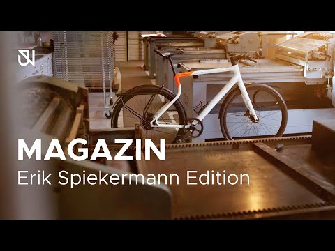 URWAHN | 3D printed Urban E-Bike Magazin Edition - Designed exclusively by Erik Spiekermann