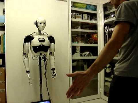 InMoov with Kinect Control
