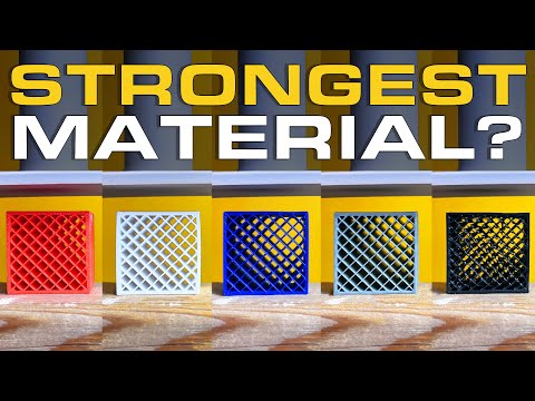 How Strong Are Common 3D Printing Materials?