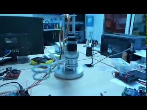 Scara Robot Arm prototype testing CNC Design Limited 2014
