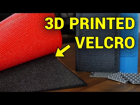 3D printed velcro is something you have to try