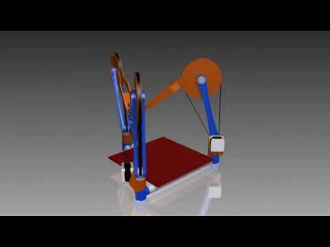 Experimental Delta 3D Printer