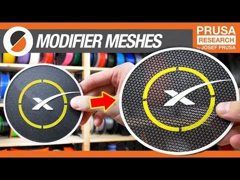 &quot;Modeling&quot; with PrusaSlicer? Modifier meshes tutorial