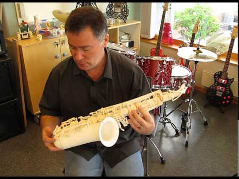 3D Printed Saxophone - Sneak Preview