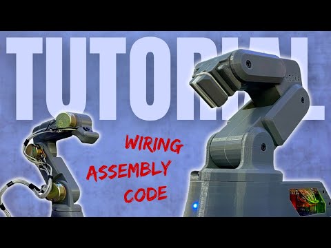 How to Build the 3D Printed Robot Arm Tutorial (Arduino Based) - Part One