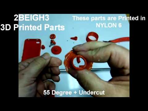2BEIGH3 3D Printed NYLON Parts