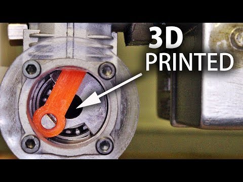 3D Printed Nitro Engine Plastic Connecting Rod