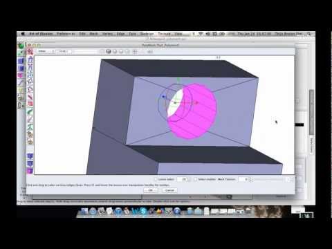 Art of Illusion Tutorial 07 - Polymesh and Bad Geometry