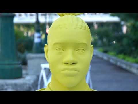 Unicef 3D prints mental health awareness art installation “On Our Minds”