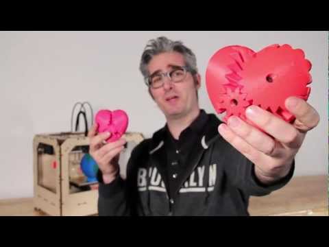 Bre Pettis Reveals The MakerBot Replicator!
