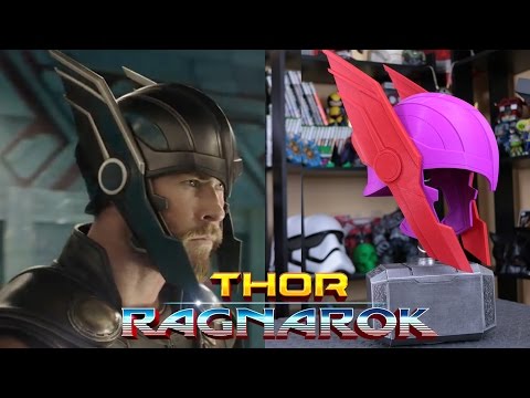 DIY Thor Ragnarok Helmet | 3D Printed Thor Helmet | Cosplay | How To