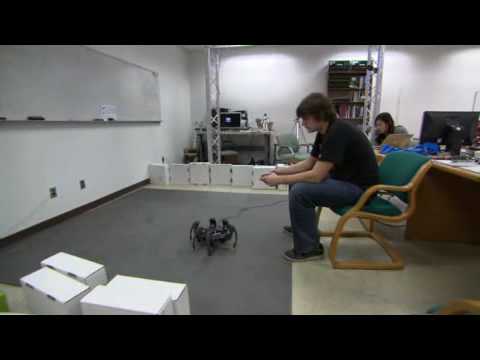 Student at University of Arizona builds complex hexapod robot