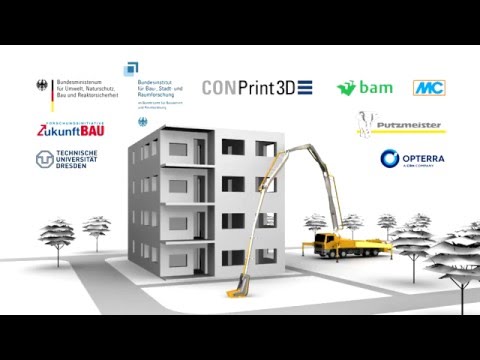 CONPrint3D: 3D printing with concrete
