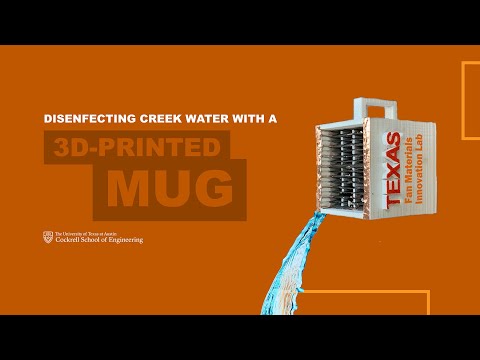Disinfecting Creek Water with a 3D-Printed Mug