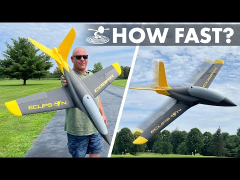 How Fast Is A 3D Printed Plane - Eclipson Cobra