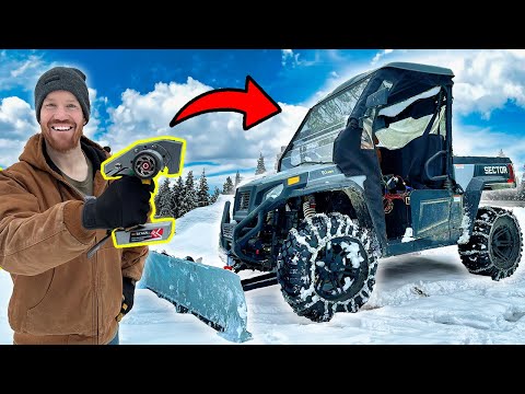 Building a REMOTE CONTROL Snow Plow (using 3D printed parts)