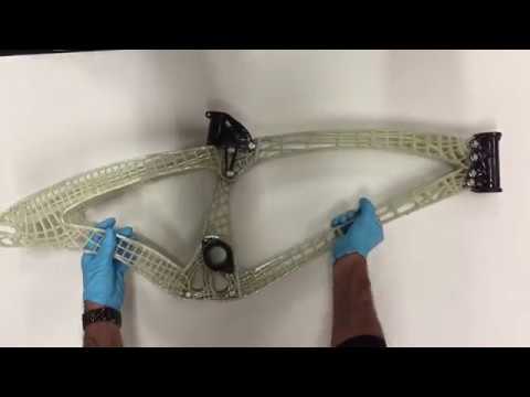 3D Printed Fiber Frame BMX