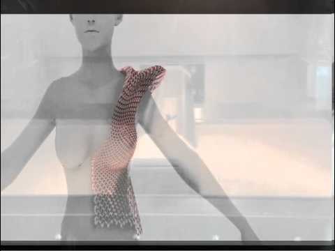 The World&#039;s First Fully Articulated 3-D Printed Gown