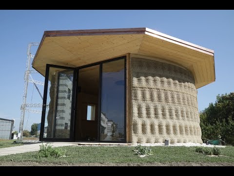 Gaia | 3D printed earth house with Crane WASP | Presentation Video