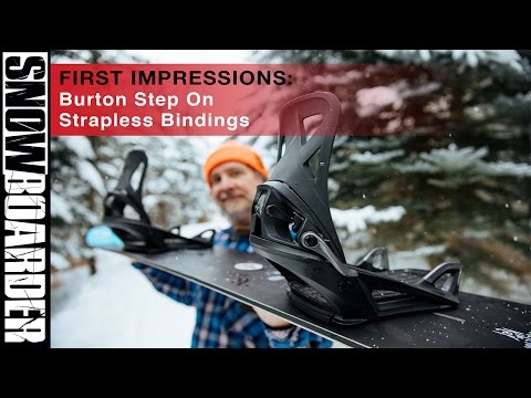 Burton Unveils New Step On Strapless Bindings at Vail Moutain Facebook Live Video