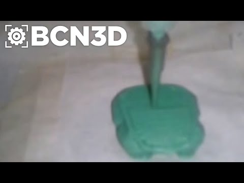 BCN3D+ - Paste Extruder printing mashed potatoes
