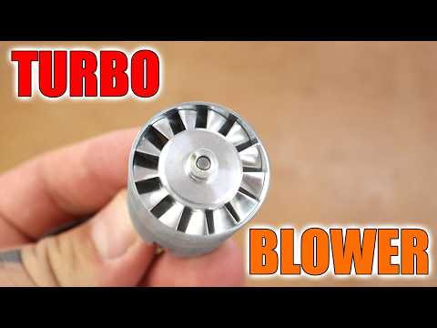 Turbo Air Blower - Brushless Motor &amp; 3D printed