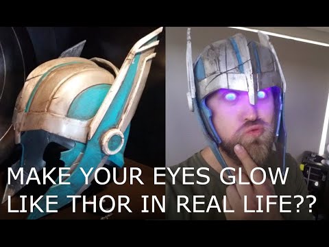 Make your eyes really glow like Thor??? (How To Make)
