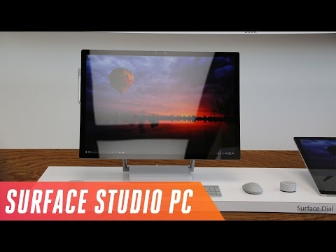 Microsoft Surface Studio PC first look