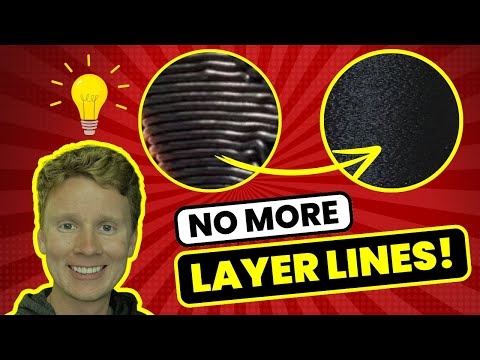 My Secret To No More 3D Printed Layer Lines
