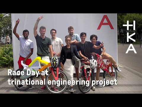 Fahrräder ohne Pedale bauen und fahren! – drei Hochschulen, ein Projekt (engl. mit Untertiteln)