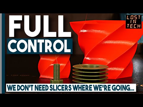 3D Printing without Slicers: Introducing FullControl.