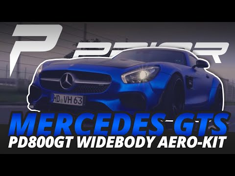 PRIOR-DESIGN PD800GT Widebody Aero-Kit for Mercedes GT S AMG
