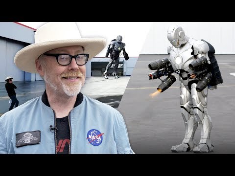 How Adam Savage Built a Real Iron Man Suit That Flies