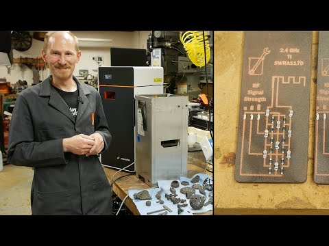Micronics SLS nylon 3D printer makes electronic circuits