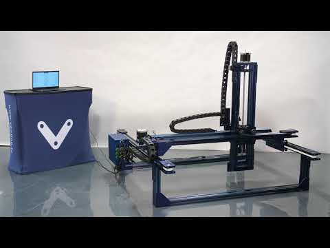 Large Custom 3D Printer Using Vention&#039;s MachineBuilder