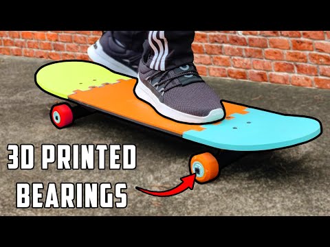 100% 3D Printed Skateboard