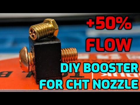 DIY Booster for CHT Nozzles | 3D Print Even Faster