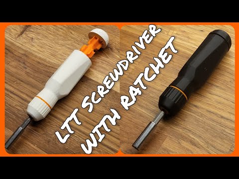 3D Printed LTT Screwdriver (With Ratchet)
