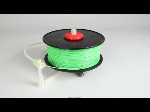 Universal stand-alone filament spool holder (fully 3D-printable)