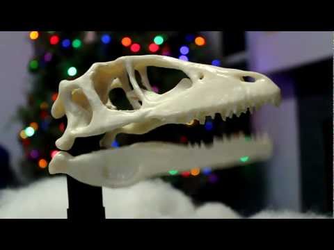 Jingle Bells Dinosaur Skull