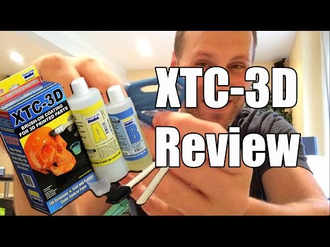 XTC-3D Review / Walkthrough / Tutorial by Smooth-on that will smooth out your 3D prints