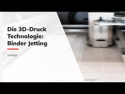 Wie funktioniert der 3D-Druckprozess Binder Jetting?