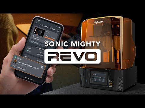 Sonic Mighty Revo Resin 3D Printer – A Smarter Printer for a Smart Workflow — Phrozen 3D Printer