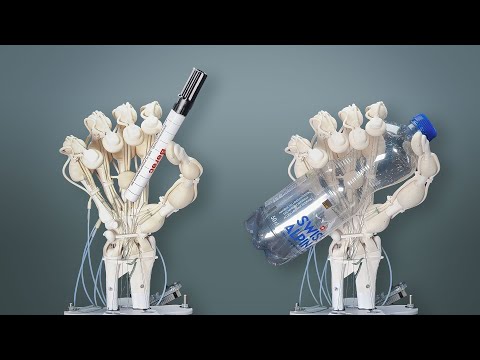 Gedruckte Roboter mit Knochen, Bändern und Sehnen