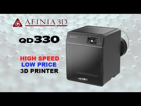 Afinia QD330 3D Printer - High speed and performance at a low price