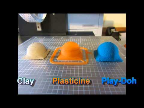 HYREL 3D - 3D Printing with Plasticine!